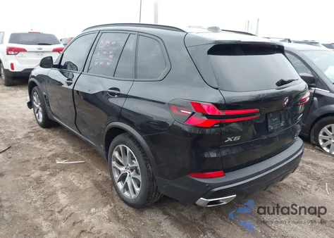 2025 BMW X5 xDrive40I из США, поврежденный, VIN 5UX23EU09S9W47047